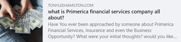 Primerica Financial