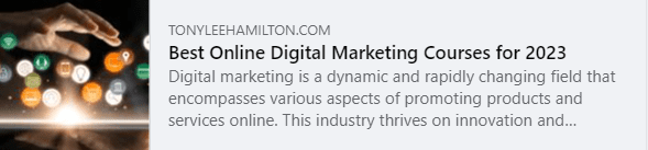 Best Online Digital Marketing Course 2023