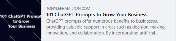 101 Chat GPT prompts to grow your business