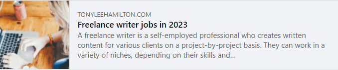 Freelance writer jobs in 2023