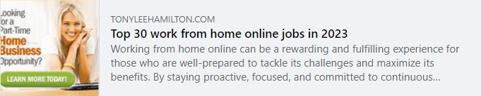 Top 30 work from home online jobs in 2023