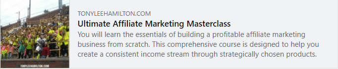 Ultimate Affiliate Marketing Masterclass