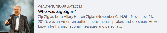 Who was Zig Ziglar?