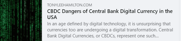 CBDC Central Bank Digital Currencies