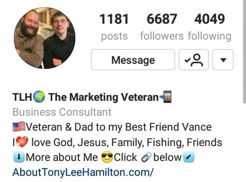 Marketing Veteran on Instagram
