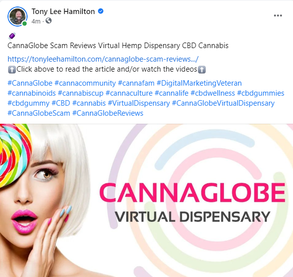 CannaGlobe Scam Reviews Virtual Dispensary Hemp Cannabis CBD Gummies