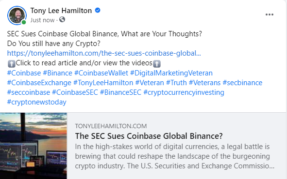 SEC Sues Coinbase Global Binance Crypto Bitcoin AstroPup Cryptocurrency Wallet Exchange