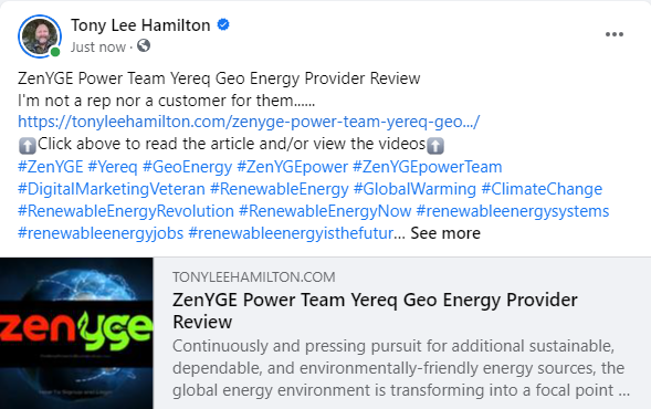 ZenYGE Power Team Yereq Geo Energy Provider Review Scam Renewable Energy Hydrogen Solar Climate Change Global Warming
